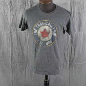 Band Shirt - Tragically Hip Est 1984 Distressed Graphic - Men's Medium